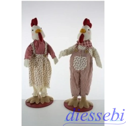 Gallina Rossa 60cm Tono su Tono