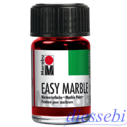 Colore Easy Marble Rosso Rubino Marabu