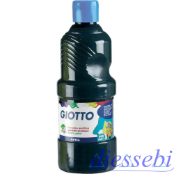 Tempera Acrilica 500ml Nero 24 Giotto
