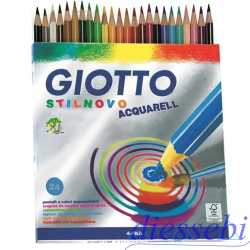Pastelli 24 Giotto Stilnovo Acquarell