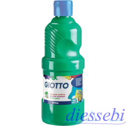 Tempera Acrilica 500ml Verde 12 Giotto