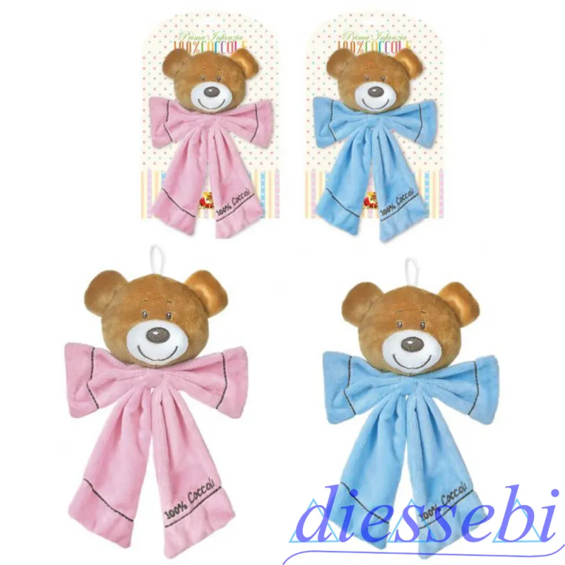Fiocco Nascita Orsetto 100% Coccole Prima Infanzia De.Car2