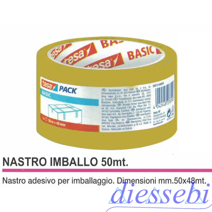 Nastro Adesivo Trasparente 48mm x 50m