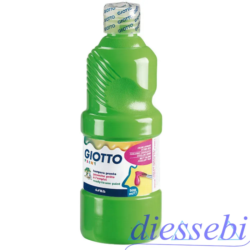 Tempera Pronta 500ml Verde Cinabro Extra Quality Giotto