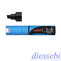 Marcatore Gesso Liquido Scalpello Azzurro