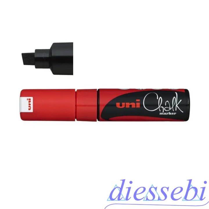 Marcatore Gesso Liquido Scalpello Rosso