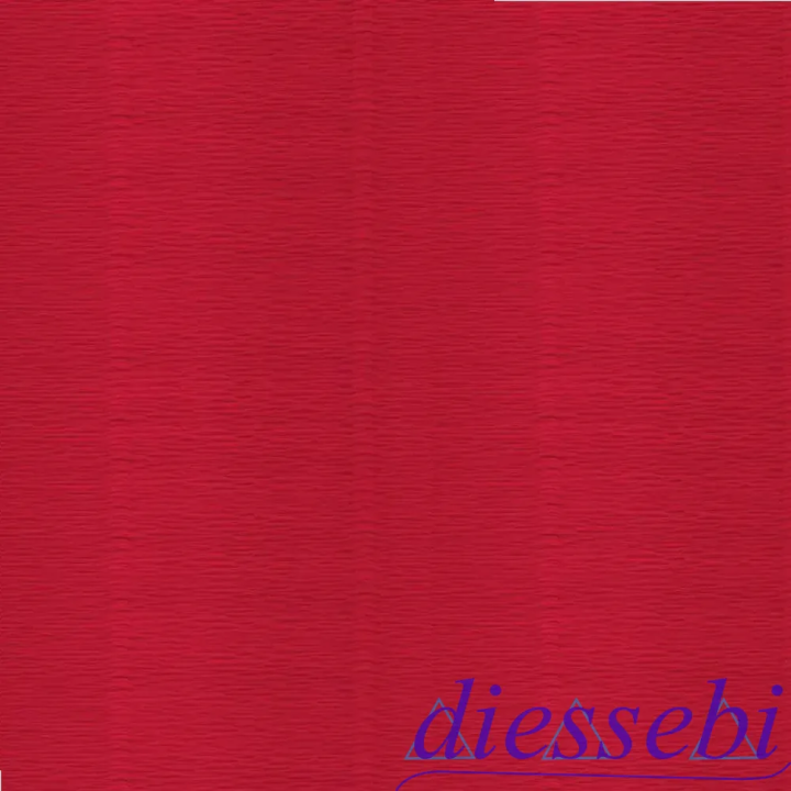 Rotolo Carta Crespa 180gr Bordeaux (586) 50cm x 2.5m Cartotecnica Rossi