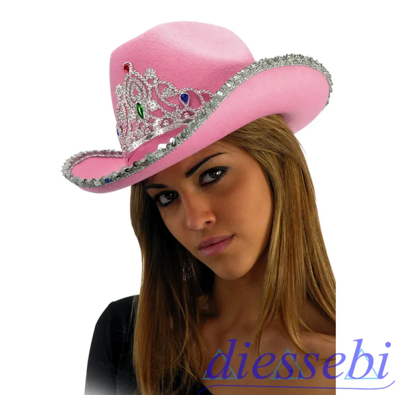 Cappello Cow Girl Rosa