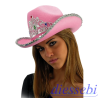 Cappello Cow Girl Rosa