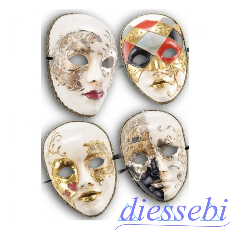 Maschera in Cartapesta Decorata Carnival Toys