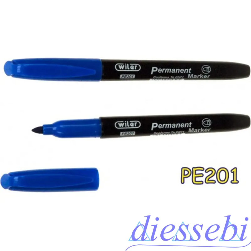 Pennarello Permanente Blu