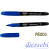 Pennarello Permanente Blu