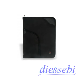 Portablocco A4 nero con Cerniera