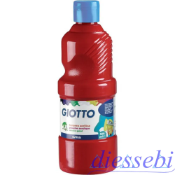 Tempera Pronta 500ml Rosso Scarlatto Extra Quality Giotto