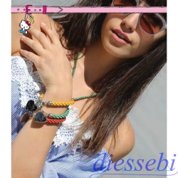 Bracciale Hello Kitty con Pendente