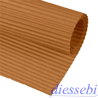 Cartoncino Ondulato 50x70cm Avana CWR