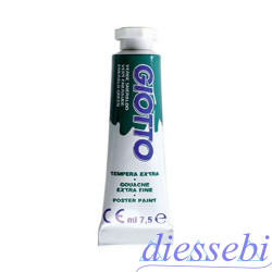 Colore Tempera Verde Smeraldo Giotto