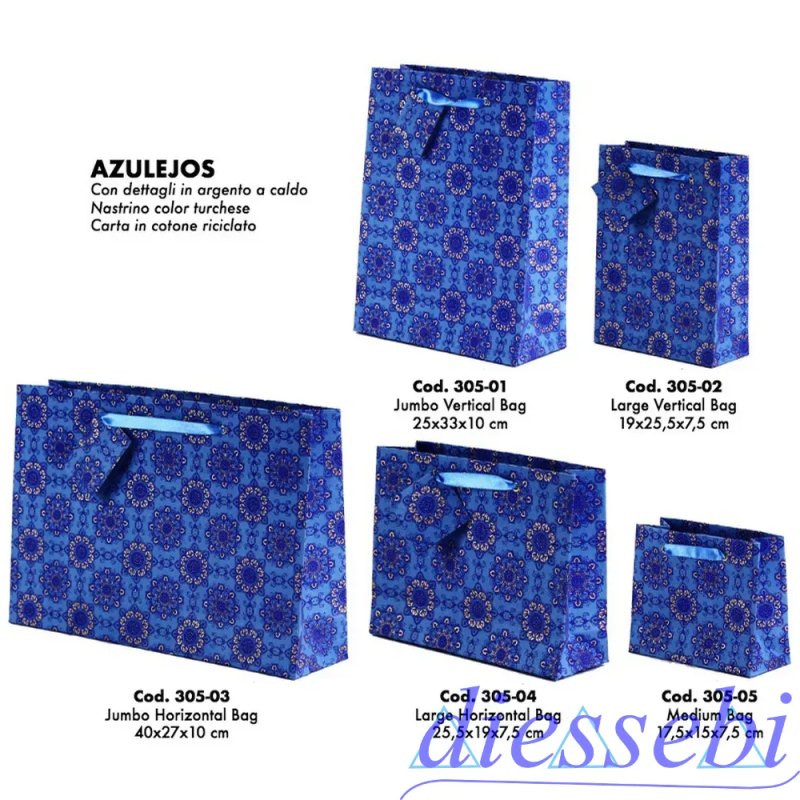 Shopper Azulejos Orizzontale Jumbo