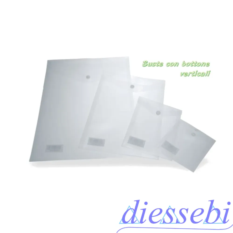 Busta A4 Verticale Trasparente