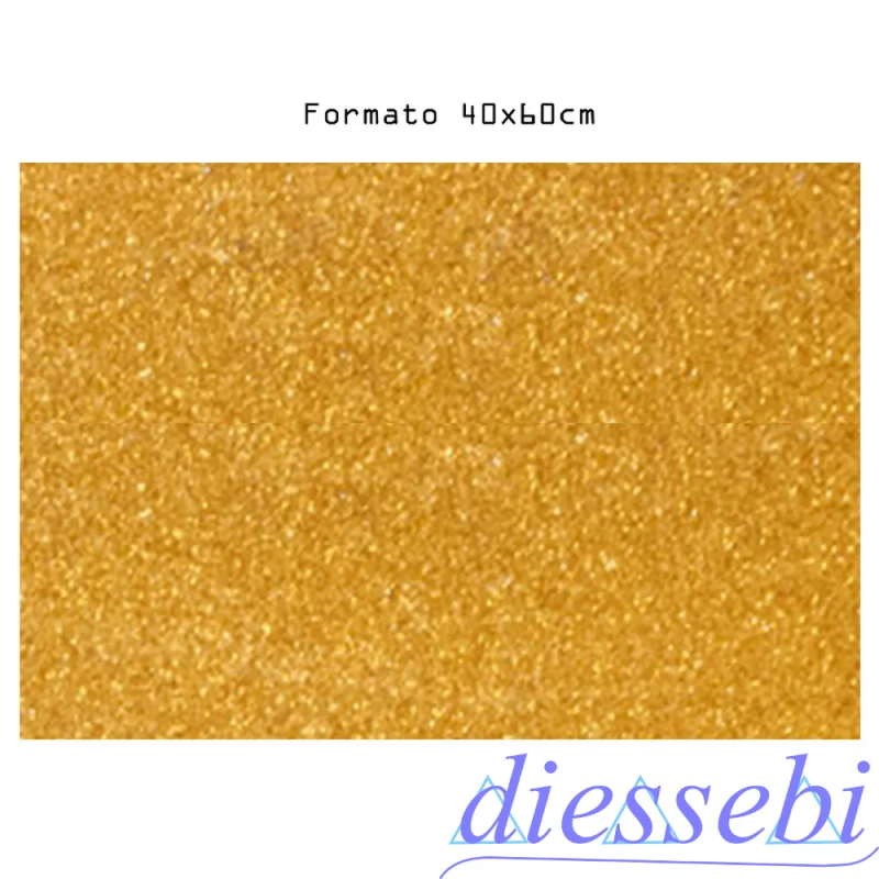 Gomma Eva Oro Glitter