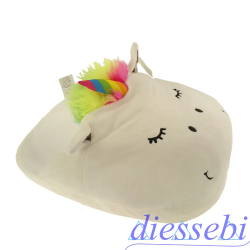 Pantofola Peluche Unicorno