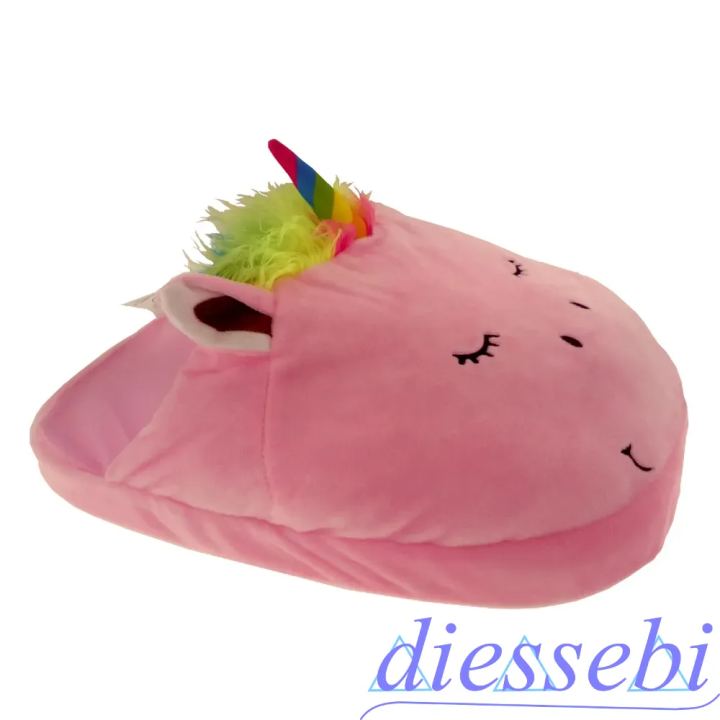 Pantofola Peluche Unicorno