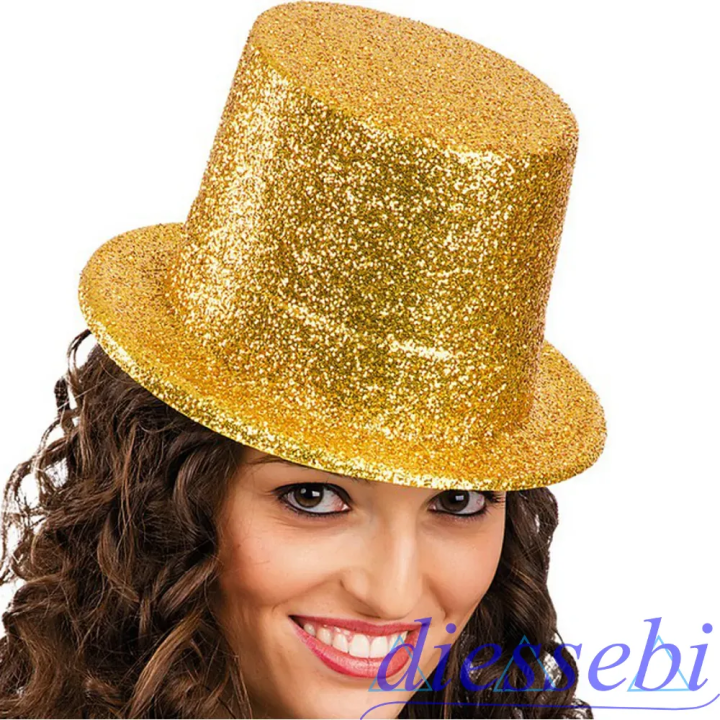 Tuba con Glitter Oro
