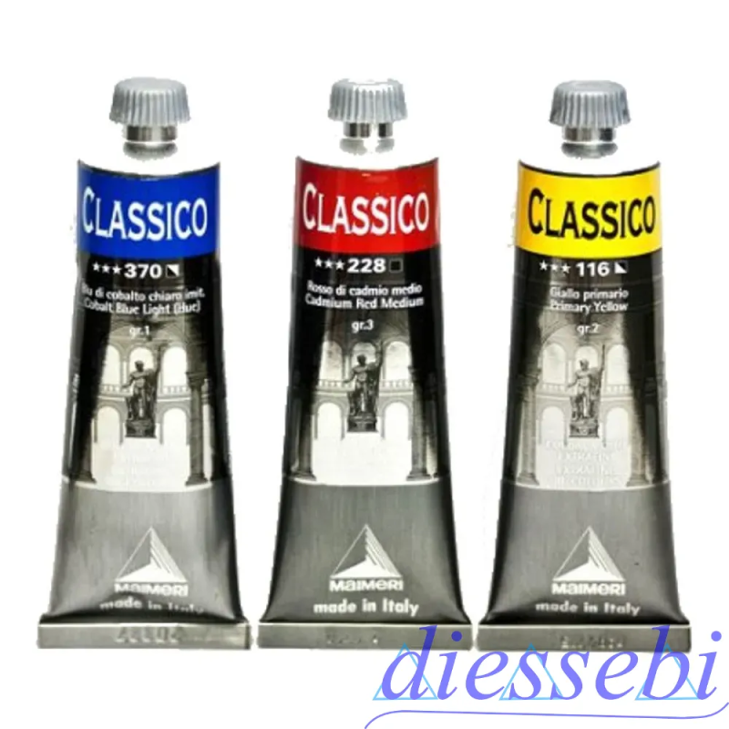 Colore Olio Maimeri Celeste