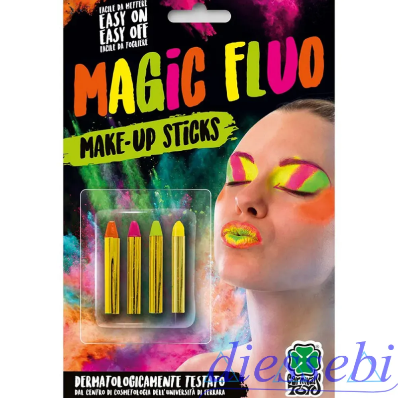 Set 4 Matite Fluo Make Up