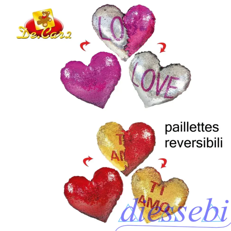 Cuore con Paillette