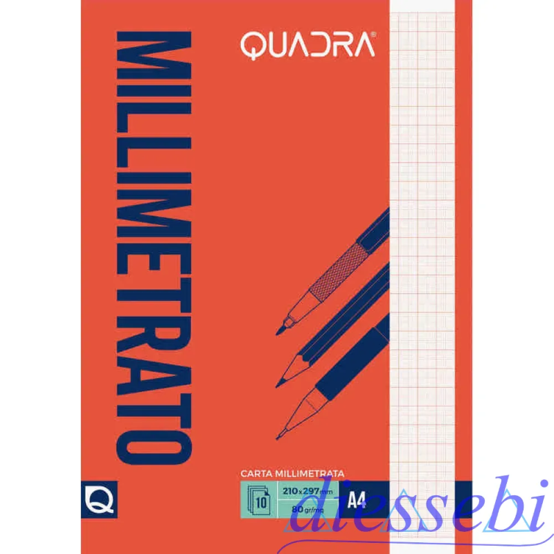 Carta Millimetrata A4 TQ