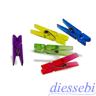 Mollette Colorate 32mm