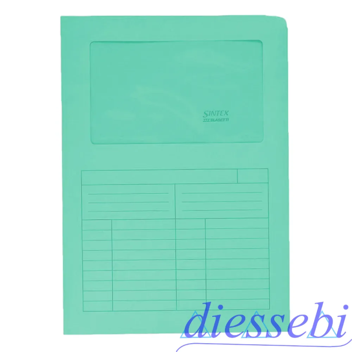 Cartella Sintex Acqua Marina Blasetti