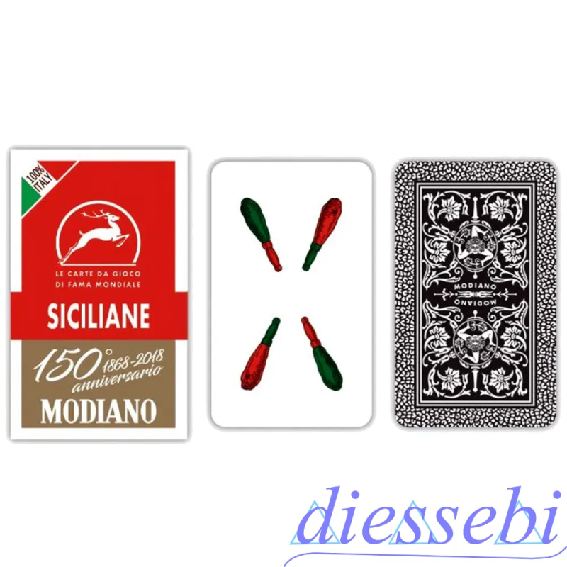 Carte da Gioco Scopa Siciliane Modiano