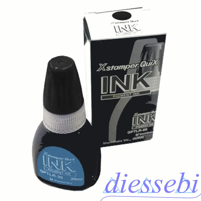Inchiostro per Timbri Xstamper Quix 10ml Nero Osama