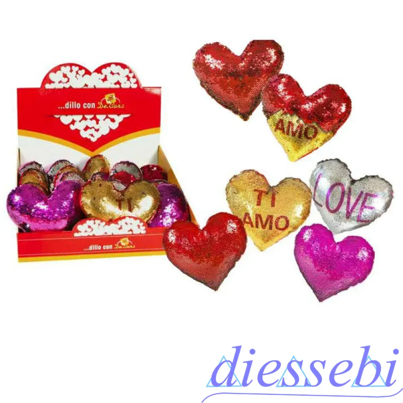Cuore con Paillette