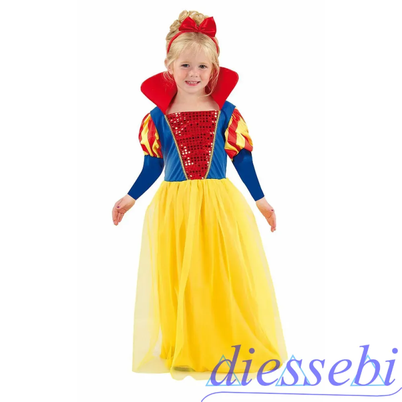 Costume Principessa Biancaneve Fiori Paolo