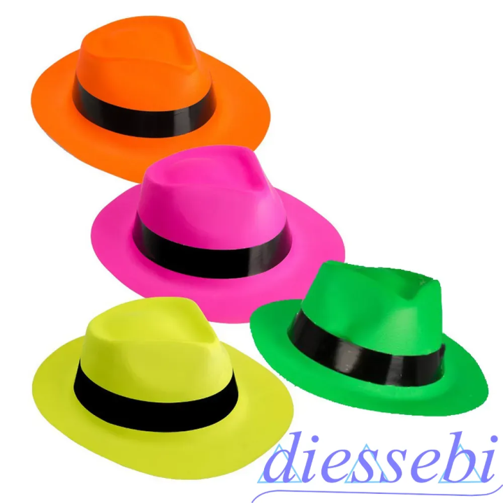 Cappello Gangster Fluo Carnival Toys