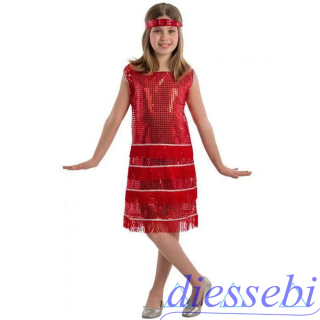 Costume Charleston Rosso Carnival Toys
