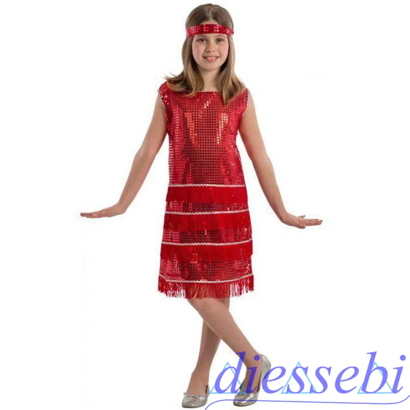 Costume Charleston Rosso Carnival Toys