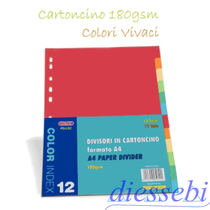 Divisori A4 12 Tasti