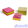 Cubo Fogli Autoadesivi Multicolor Wiler