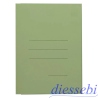 Cartella 3 Lembi Manilla Verde Blasetti