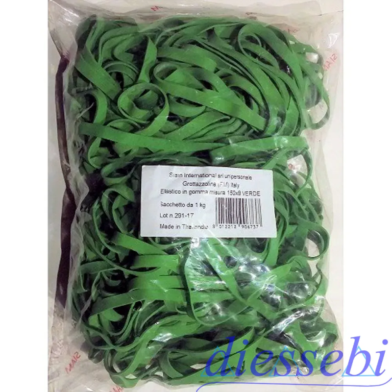 Elastici 1 kg  Fettuccia 120x8mm Siam