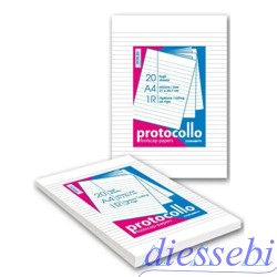 Risma 200 Fogli Protocollo Uso Bollo BM