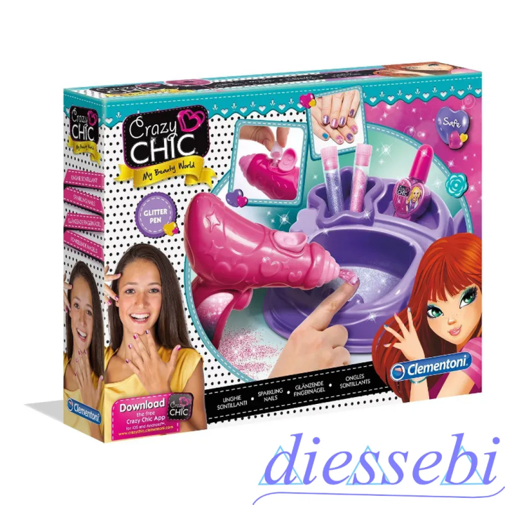 Crazy Chic Unghie Scintillanti Clementoni