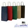 Shopper Portabottiglia Blu