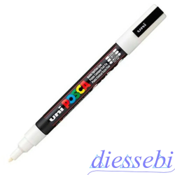 Uni Posca Fine Bianco