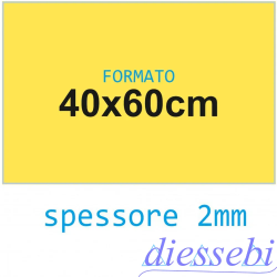 Feltro Rigido Giallo