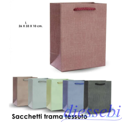 Shopper Trama Tessuto mis L